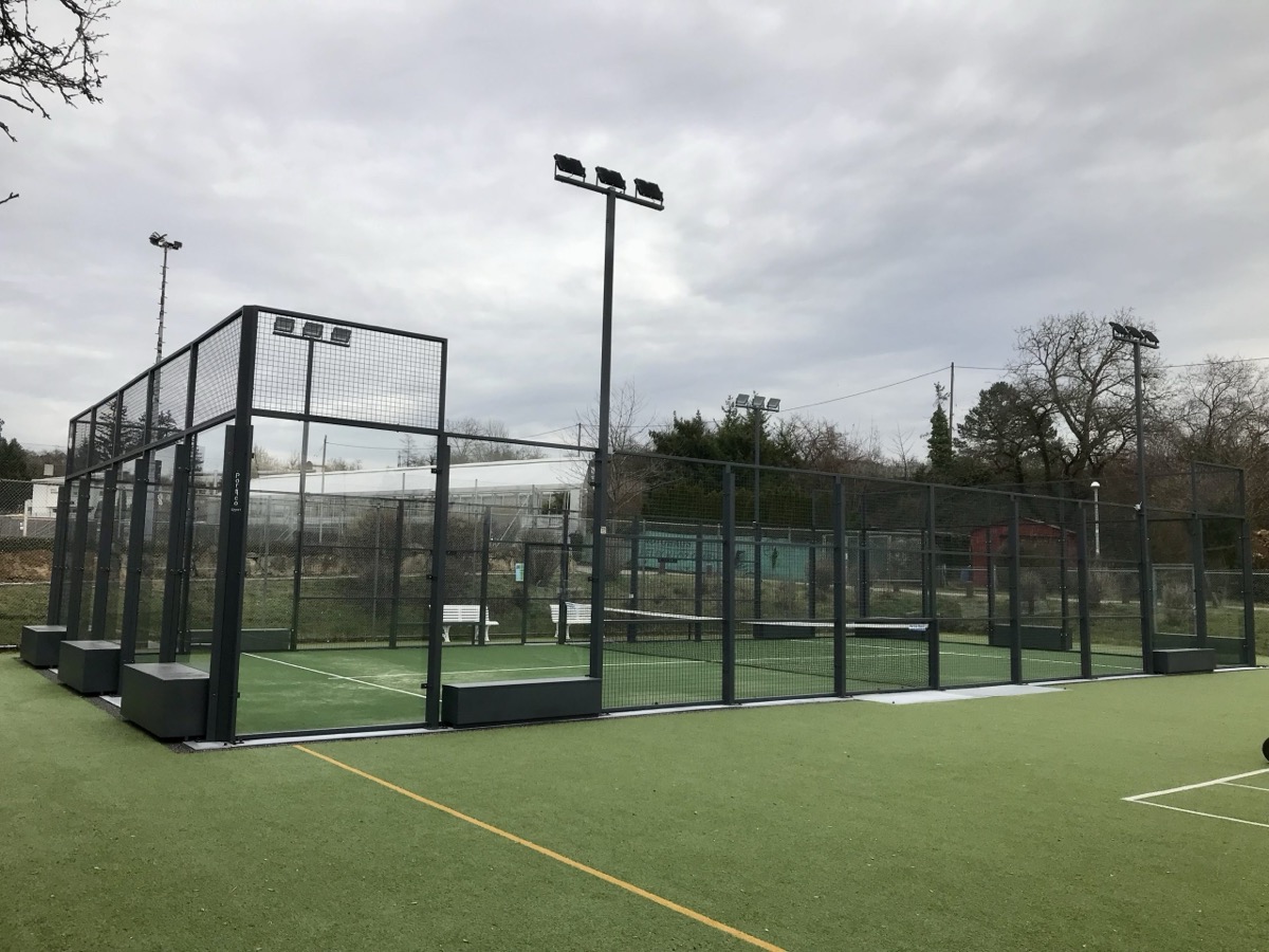 Padel Court Ansicht