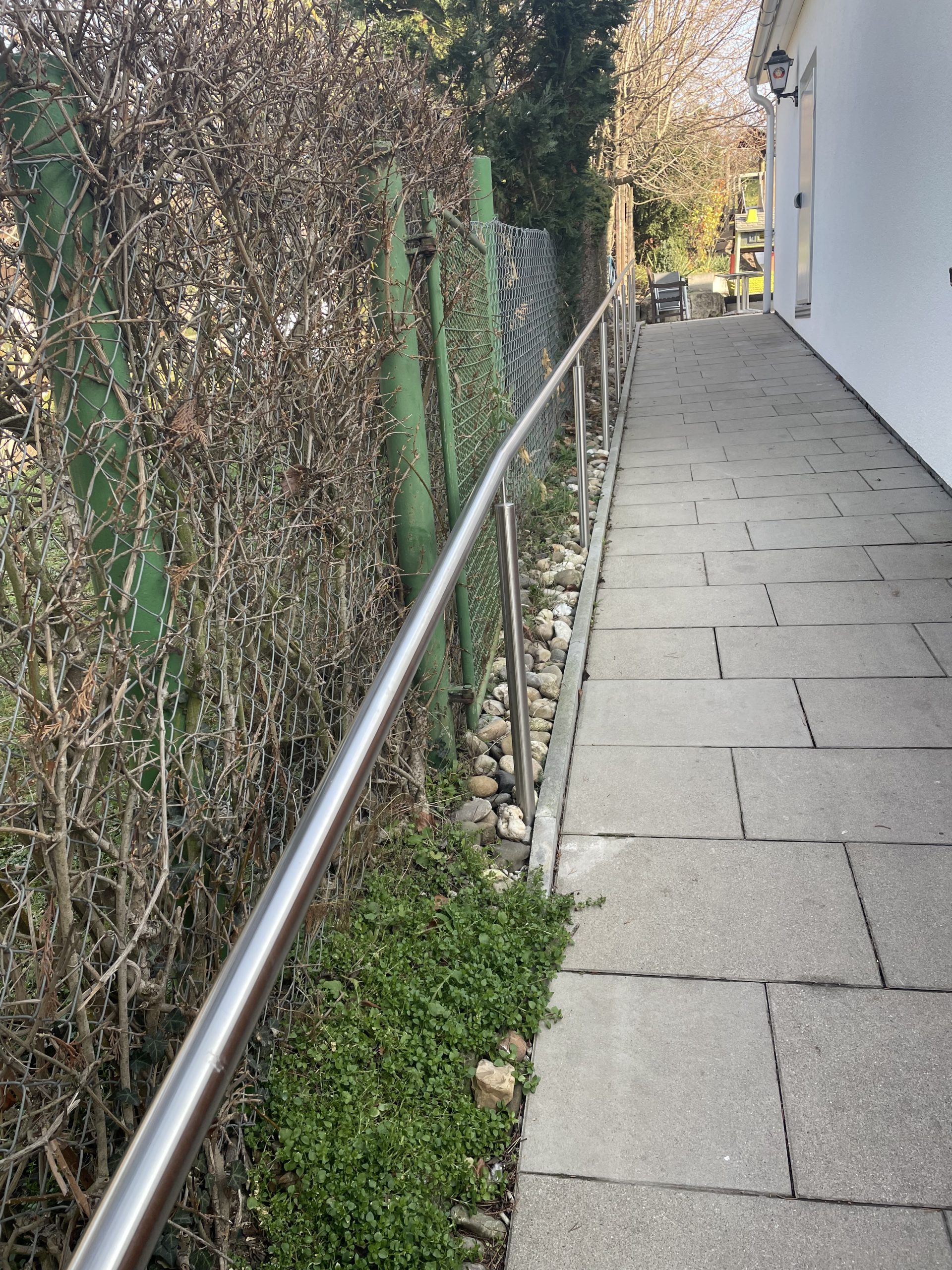 Handlauf zur Terrasse