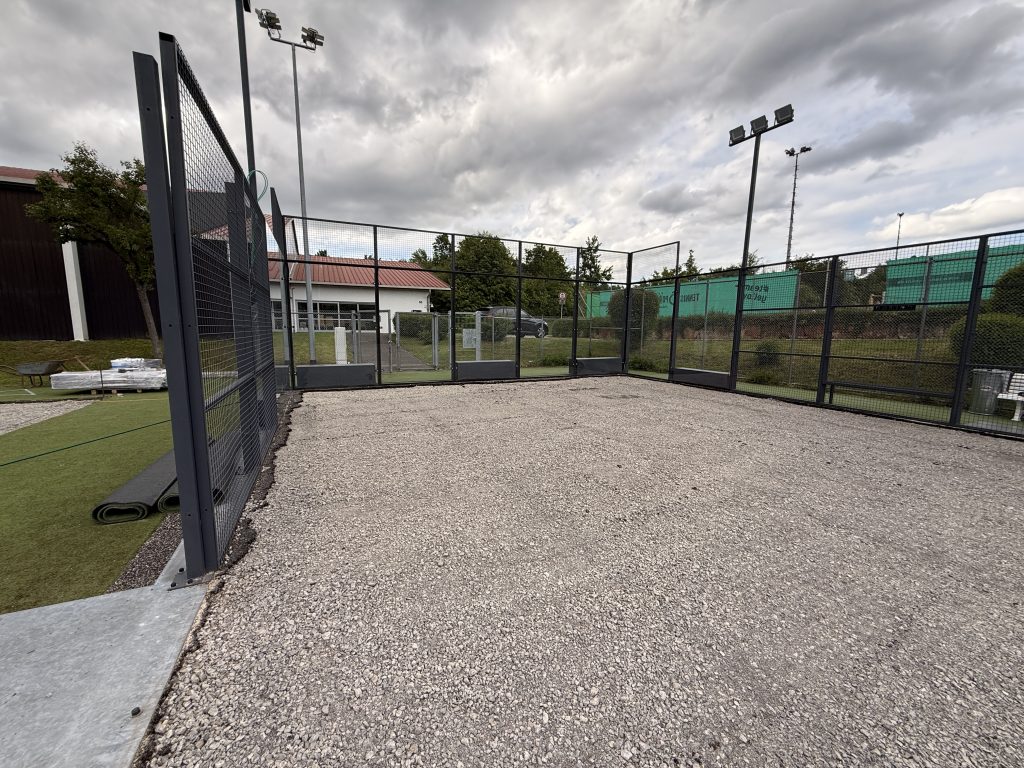 Padel-Anlage: Verzögerung beim Bau – Neue Veranstaltung statt Tag der offenen Tür